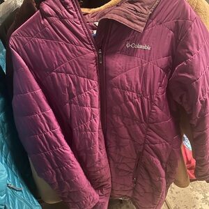 Columbia Deep Purple Quilted Jacket